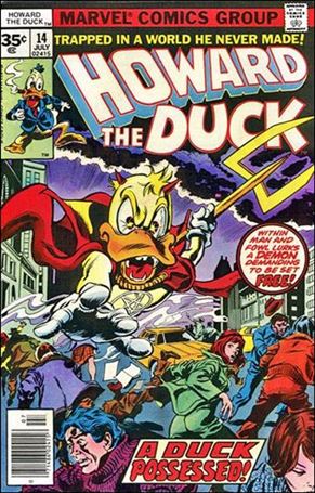 Howard the Duck (1976) issue 14-B 35 Cent Price Cover
