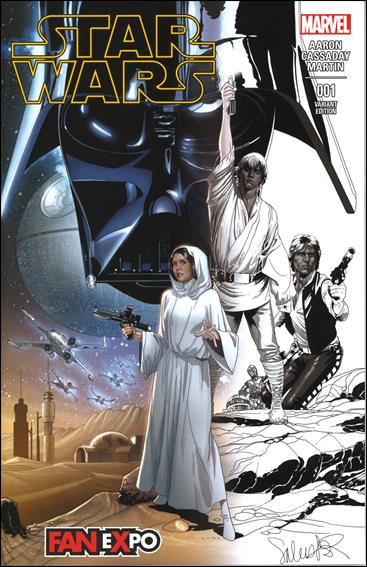 Star Wars (2015) issue 1-YY Salvador Larroca Fan Expo Sketch Cover