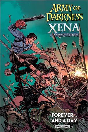 Army of Darkness Xena: Warrior Princess Forever... and a Day issue 1 Reilly Brown Cover