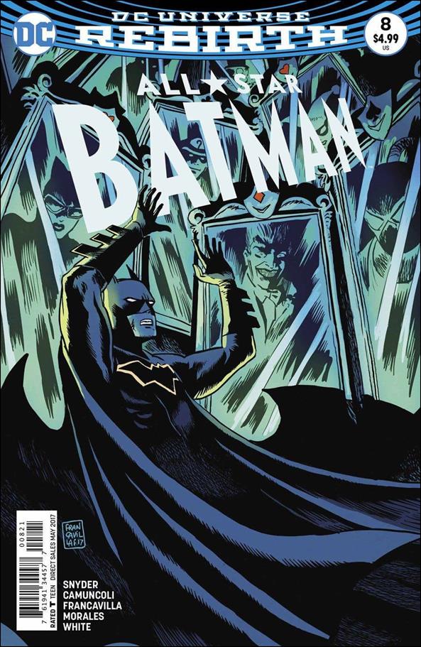All-Star Batman issue 8-C Francesco Francavilla Cover