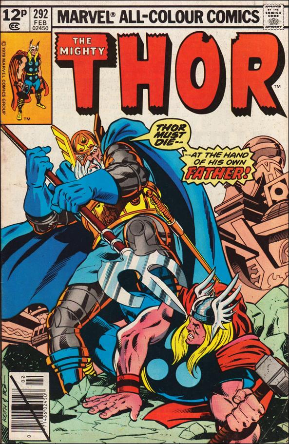 Thor (1966) issue 292-B UK Price Cover