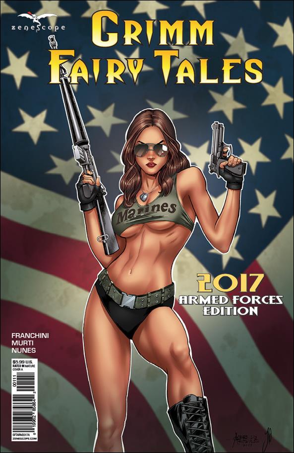 Grimm Fairy Tales: Armed Forces Edition issue 2017 Alfredo Reyes Cover