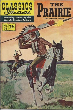 Classic Comics/Classics Illustrated issue 58-M HRN 169 - Cardstock Cover