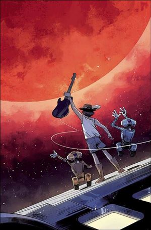 Traveling to Mars issue 11-F Gabriele Bagnoli Virgin 1:20 Cover
