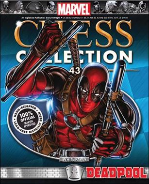 Marvel Chess Collection (UK) issue 43 Deadpool (White Pawn)