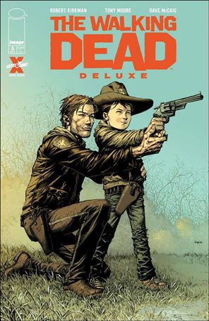 Walking Dead Deluxe issue 5 David Finch Cover