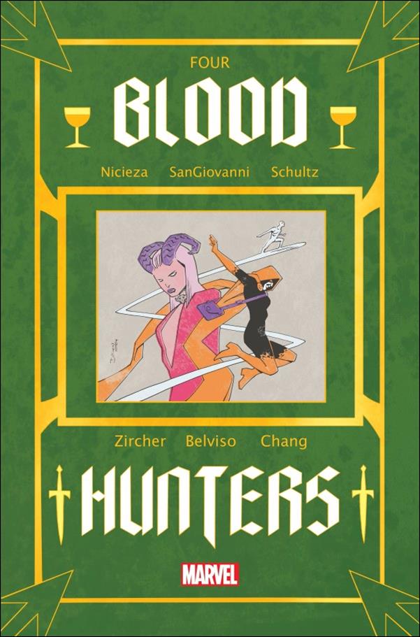 Blood Hunters issue 4-B Declan Shalvey Book Cover