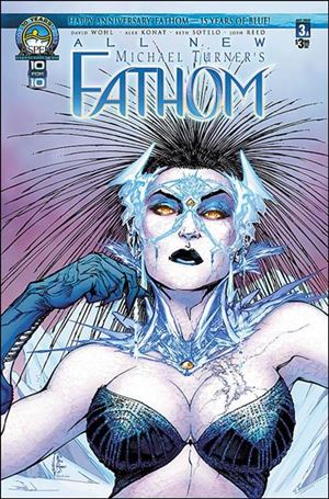 Michael Turner's Fathom (2013) issue 3 Alex Konat Cover