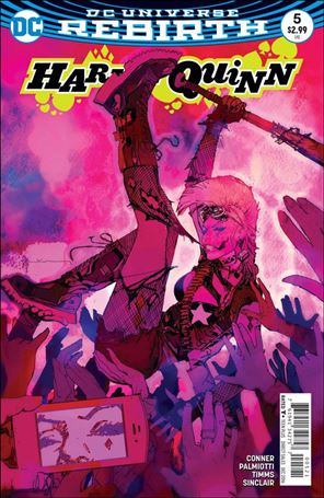 Harley Quinn (2016) issue 5-B Bill Sienkiewicz Cover