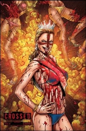 Crossed: Badlands issue 29-H Miss Crossed Explosion Cover 1/400