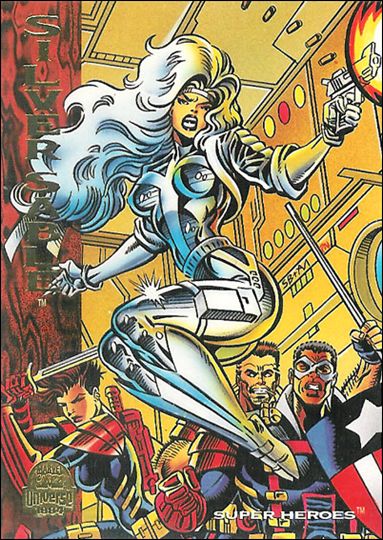 Marvel Universe: Series 5 (Base Set) card 196 Silver Sable