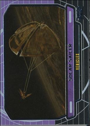 Star Wars Galactic Files (Base Set) card 255 Solar Sailer Vehicles