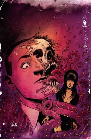 Elvira Meets H.P. Lovecraft issue 1-H 10 Copy Virgin Incentive Robert Hack Cover