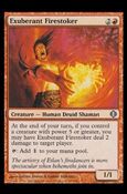 Magic the Gathering: Shards of Alara (Base Set) card 99 Exuberant Firestoker