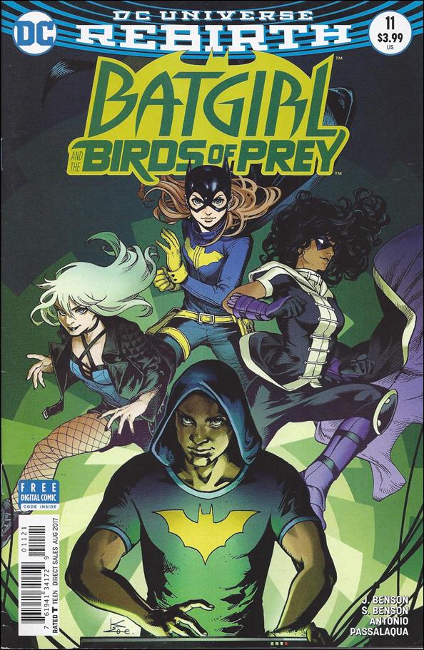 Batgirl & The Birds of Prey issue 11-B Kamome Shirahama Cover