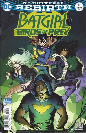 Batgirl & The Birds of Prey issue 11-B Kamome Shirahama Cover