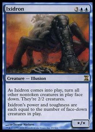 Magic the Gathering: Time Spiral (Base Set) card 65 Ixidron
