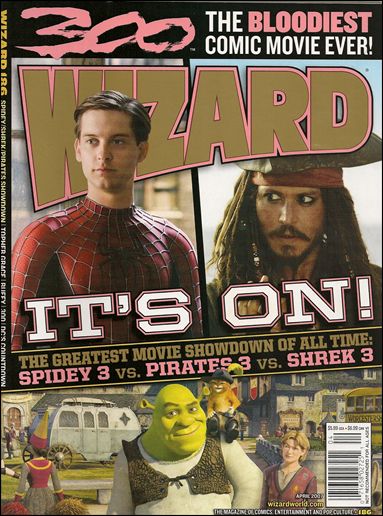 Wizard: The Magazine of Comics, Entertainment and Pop Culture issue 186-B Movie Threequels Photo Montage Cover