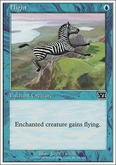 Magic the Gathering: 6th Edition (Base Set) card 68 Flight