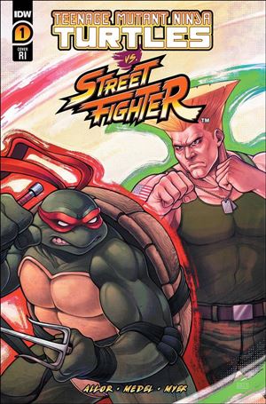 Teenage Mutant Ninja Turtles vs. Street Fighter issue 1-E Elizabeth Beals 1:50 Cover