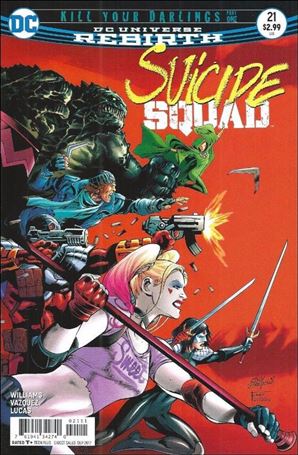 Suicide Squad (2016)  issue 21 Eddy Barrows Cover