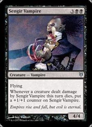 Magic the Gathering: Duel Decks: Sorin vs. Tibalt (Base Set) card 17 Sengir Vampire