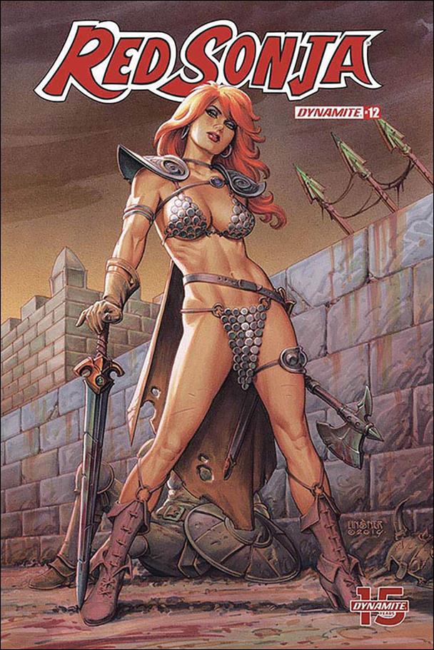 Red Sonja (2019) issue 12-B Joseph Michael Linsner Cover