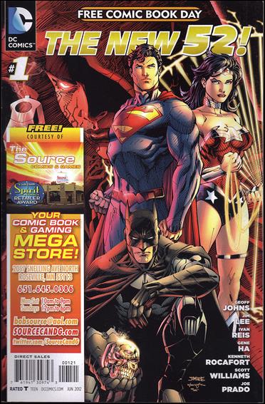 DC Comics - The New 52 FCBD Special Edition issue 1-G Source Comics & Games Cover