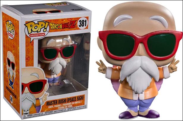 POP! Animation figure 381 Master Roshi (Peace Sign)