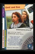 X-Files: The Truth Is Out There (Base Set) card XF97-0188v2 Emil and Zoe