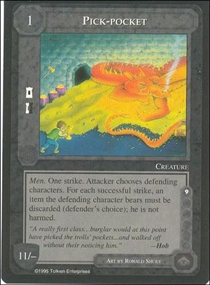 Middle-Earth: The Wizards (Base Set) card 344 Pick-pocket