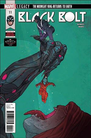 Black Bolt issue 11 Christian Ward Cover