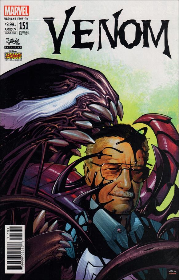 Venom (2017) issue 151-C Polybagged Stan Lee Box Cover