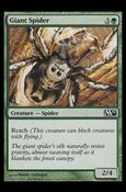 Magic the Gathering: 2011 Core Set (Base Set) card 179 Giant Spider