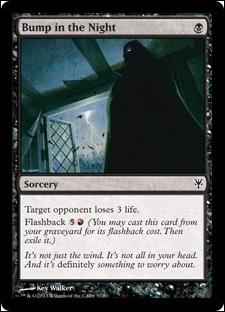 Magic the Gathering: Duel Decks: Sorin vs. Tibalt (Base Set) card 57 Bump in the Night