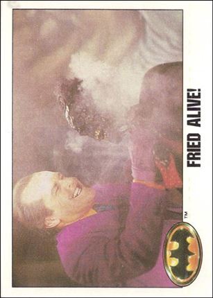 Batman: Series 1 (Base Set) card 50 Fried Alive