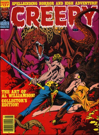 Creepy issue 137 Rudy Nebres Cover