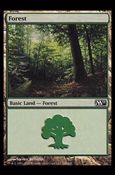 Magic the Gathering: 2011 Core Set (Base Set) card 248 Forest