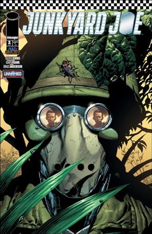 Junkyard Joe issue 2-D Frank & Anderson Cover