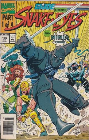 G.I. Joe: A Real American Hero issue 135-C Australian Price Cover