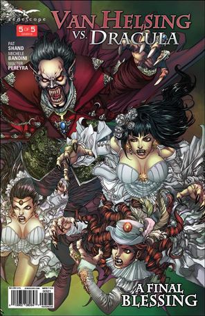 Grimm Fairy Tales Presents Van Helsing vs Dracula issue 5-B Harvey Tolibao Right Side Cover