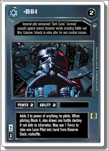 Star Wars: A New Hope Revised (Base Set) card 21 DS-61-4
