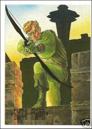 DC Master Series (Foil Subset) card 3 Green Arrow