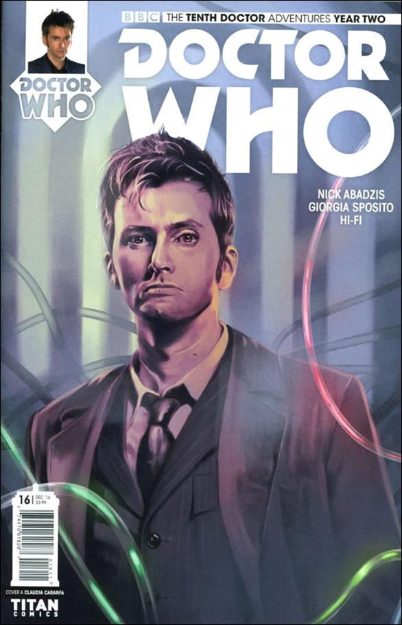 Doctor Who: The Tenth Doctor Year Two issue 16 Claudia Caranfa Cover