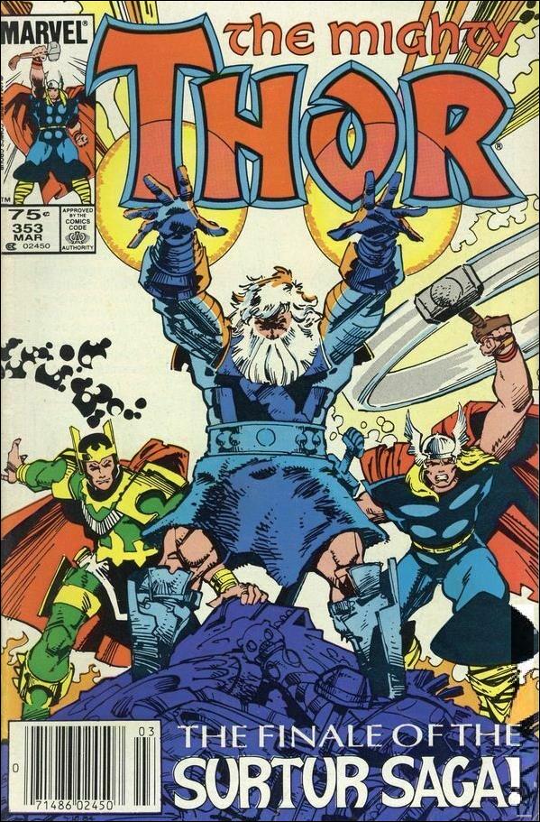 Thor (1966) issue 353-B Canadian Price Cover