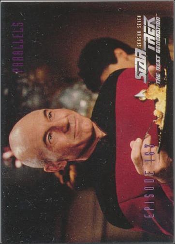 Star Trek: The Next Generation - The Episode Collection Season Seven (Base Set) card 678 Parallels, Episode 163-C