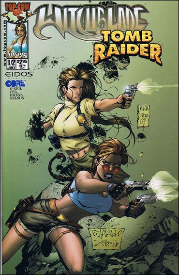 Witchblade/Tomb Raider issue 1/2-F Graham Cracker Comics Standard Cover