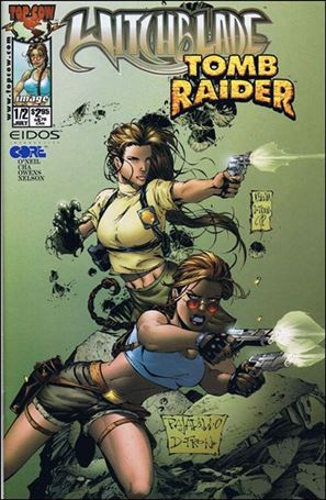 Witchblade/Tomb Raider issue 1/2-F Graham Cracker Comics Standard Cover