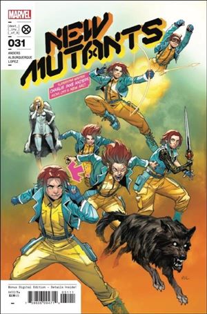 New Mutants (2020) issue 31 Rafael de Latorre Cover