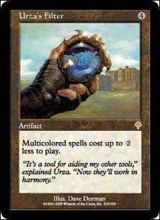 Magic the Gathering: Invasion (Base Set) card 318 Urza's Filter